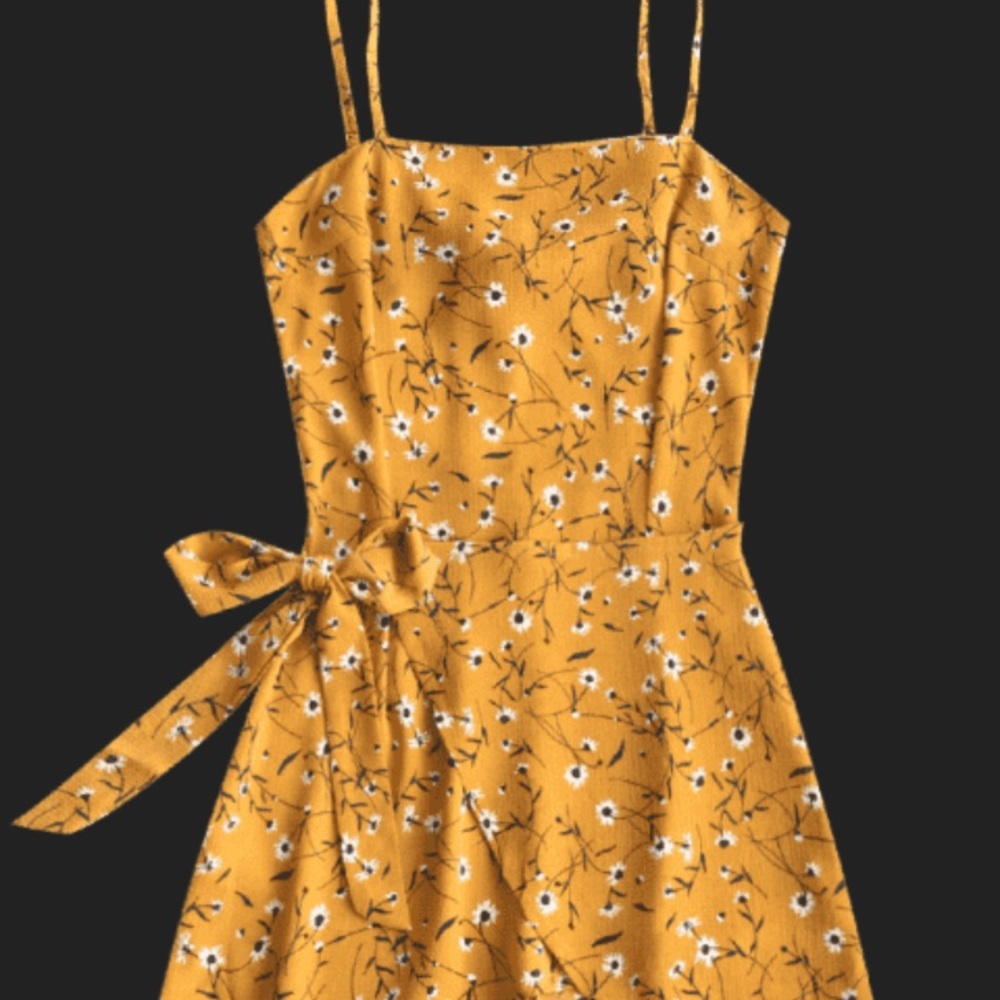 Floral mini dress - Picture 3 of 8